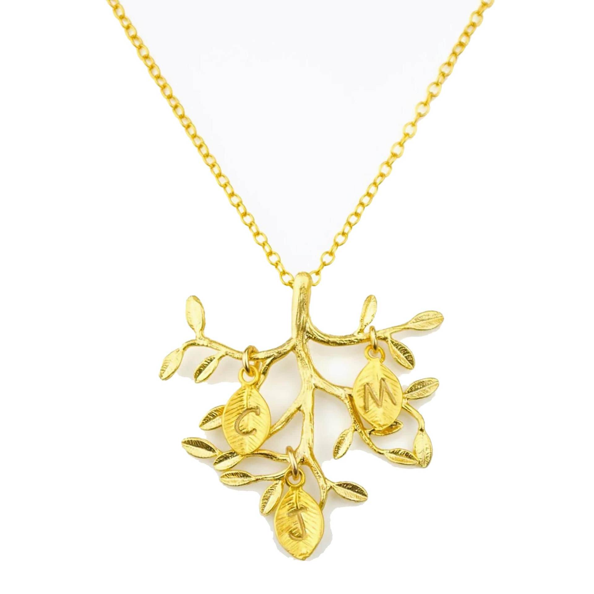 Danique Jewelry Moderner Stammbaum-Anhänger Mit Blatt Anfangs-Charms Gold Oder Silber Geschenk Für Mama Oma Weihnachtsgeschenk Eltern Danique Jewelry Moderner Stammbaum-Anhänger Mit Blatt Anfangs-Charms Gold Oder Silber Geschenk Für Mama Oma Weihnachtsgeschenk Eltern von DaniqueJewelry