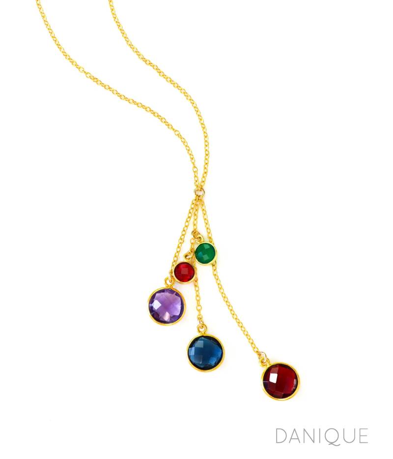 stammbaum Halskette Für Oma Birthstone Benutzerdefinierte Weihnachtliche Geschenk Großmutter Personalisierte Schmuck Enkel Mom von DaniqueJewelry