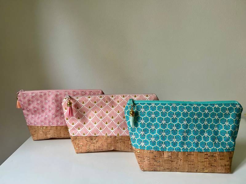 Selbstgenähte Kosmetiktaschen von DanisDeluxe