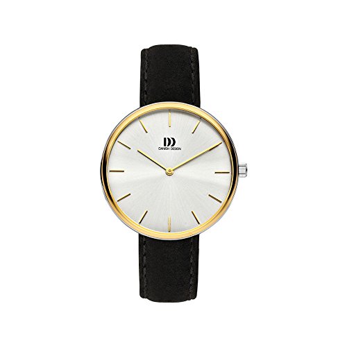 DANISH DESIGN Unisex Erwachsene Armbanduhr Analog Quarz Leder IQ11Q1243 von Danish Design