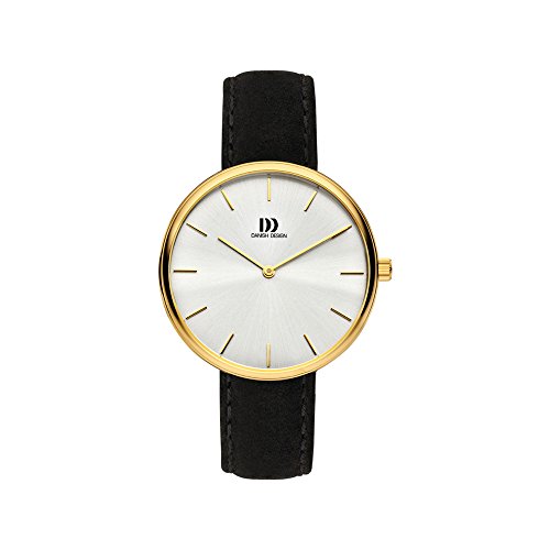 DANISH DESIGN Unisex Erwachsene Armbanduhr Analog Quarz Leder IQ15Q1243 von Danish Design