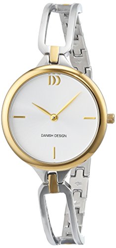 Danish Design Damen Analog Quarz Uhr mit Edelstahl Armband 3324587 von Danish Design