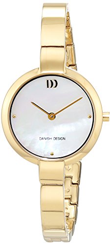 Danish Design Damen Analog Quarz Uhr mit Edelstahl beschichtet Armband 3320228 von Danish Design