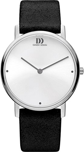 Danish Design Damen Analog Quarz Uhr mit Leder Armband IV12Q1203 von Danish Design