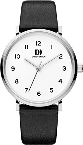 Danish Design Damen Analog Quarz Uhr mit Leder Armband IV12Q1216 von Danish Design
