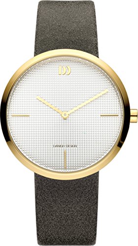 Danish Design Damen Analog Quarz Uhr mit Leder Armband IV15Q1232 von Danish Design