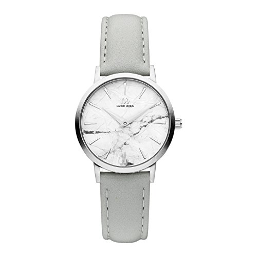 Danish Design Damen Analog Quarz Uhr mit Leder Armband IV54Q1217 von Danish Design