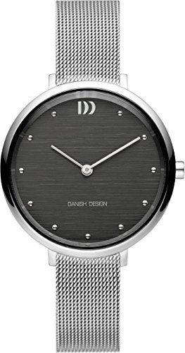 Danish Design Damen Analog Quarz Uhr mit Edelstahl Armband IV64Q1218 von Danish Design