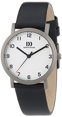 Danish Design Damen Analog Quarz Uhr mit Leder Armband 3326600 von Danish Design