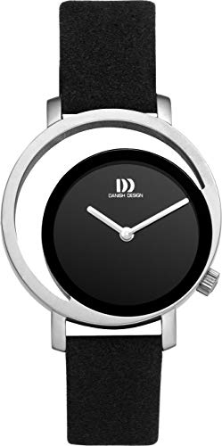 Danish Design Damen Analog Uhr mit Leder Armband 3324727 von Danish Design