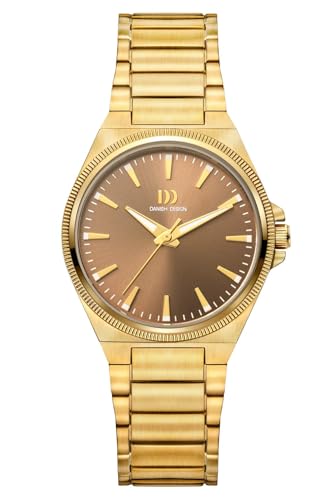 Danish Design Damenuhr DKx Pro Goldfarben/Haselnussbraun IV87Q1303 von Danish Design