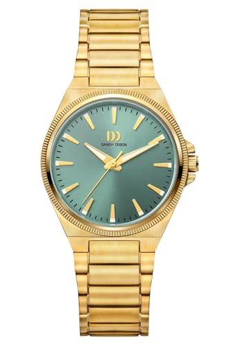 Danish Design Damenuhr DKx Pro Goldfarben/Salbeigrün IV85Q1303 von Danish Design