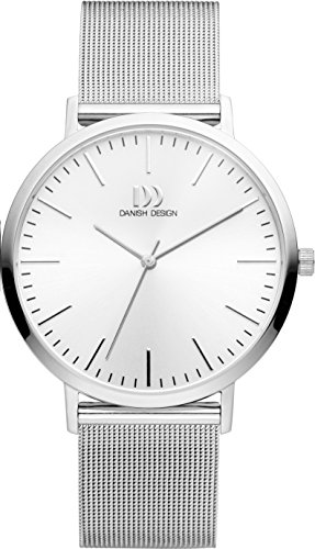 Danish Design Herren Analog Quarz Uhr mit Edelstahl Armband IQ62Q1159 von Beauty Water