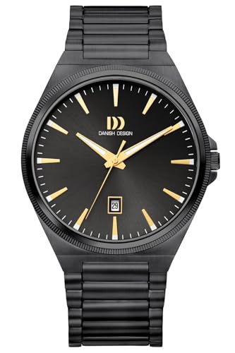 Danish Design Herren-Armbanduhr Quarz DKx Pro Grau/Goldfarben IQ96Q1303 von Danish Design