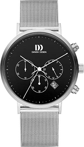 Danish Design Herren Chronograph Quarz Uhr mit Edelstahl Armband IQ63Q1245 von Danish Design