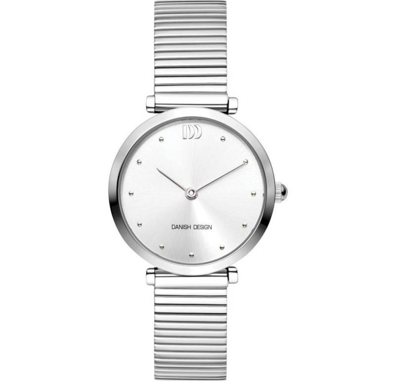 Danish Design Quarzuhr DANISH DESIGN Damen Armbanduhr AVA IV82Q1301 silber D. 28 mm Stahlband von Danish Design