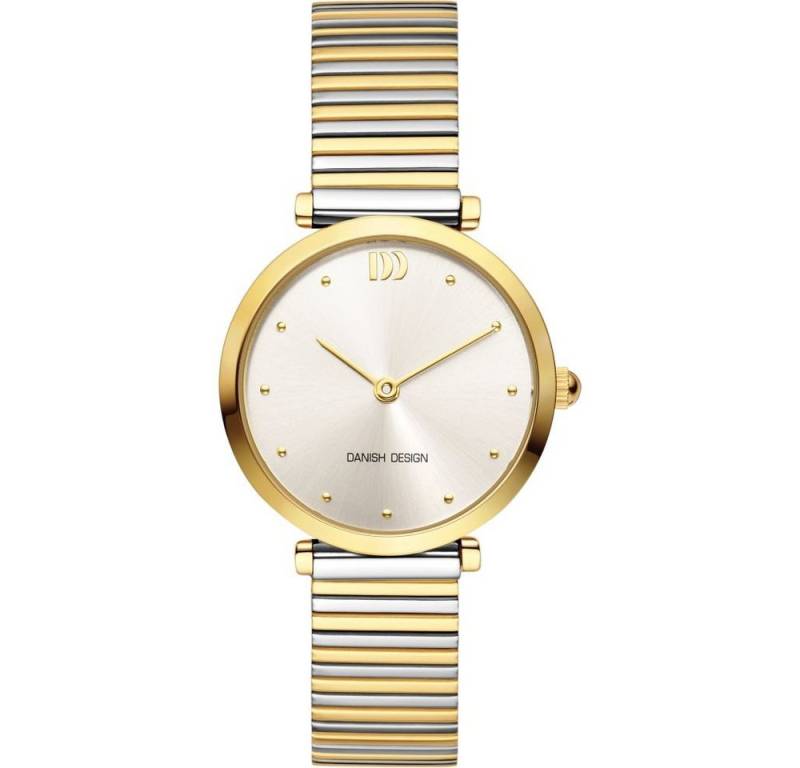 Danish Design Quarzuhr DANISH DESIGN Damen Armbanduhr AVA IV84Q1301 bicolor D.28 mm Stahlband von Danish Design