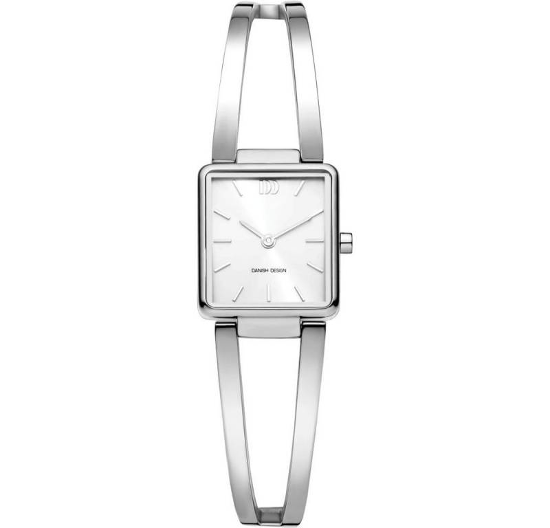 Danish Design Quarzuhr DANISH DESIGN Damen Armbanduhr PALMA IV62Q1304 silber B.20mm Stahlband von Danish Design