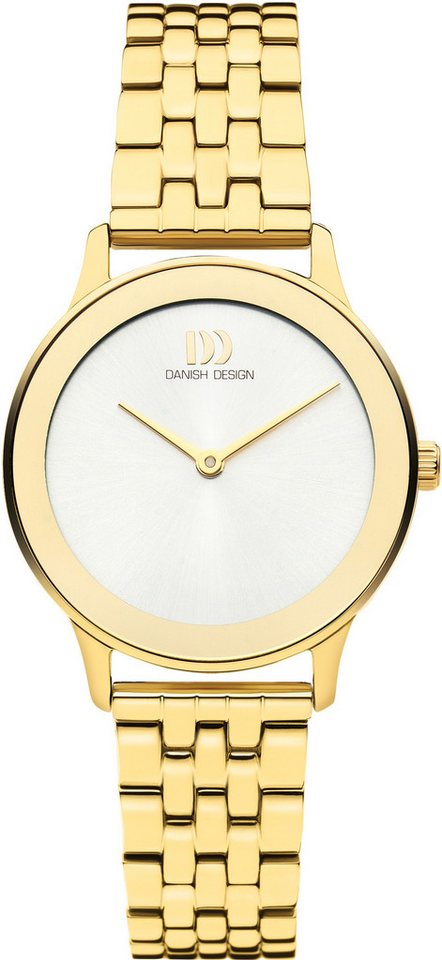 Danish Design Quarzuhr Damenuhren Nostalgi 1988 Blue Link als Geschenk oder Präsent 1288 von Danish Design