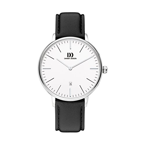 Danish Design Unisex Erwachsene Analog Quarz Uhr mit Leder Armband NO.: IQ10Q1175 von Danish Design