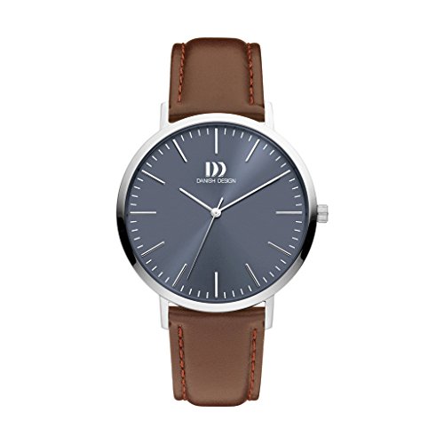 Danish Design Unisex Erwachsene Analog Quarz Uhr mit Leder Armband NO.: IQ22Q1159 von Danish Design