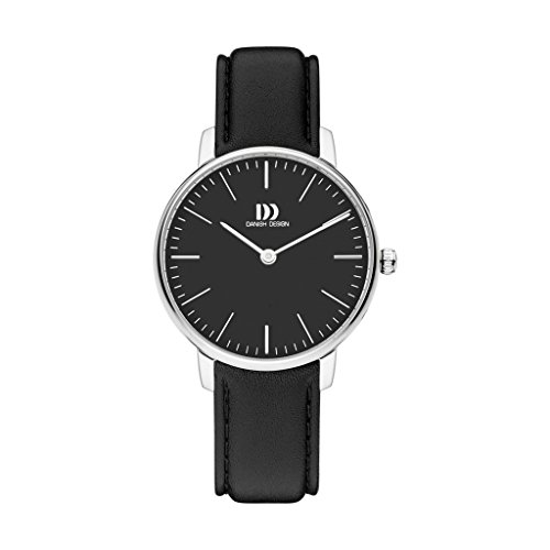 Danish Design Unisex Erwachsene Analog Quarz Uhr mit Leder Armband NO.: IV13Q1175 von Danish Design