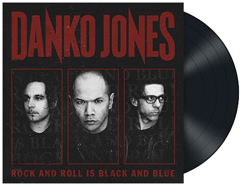 Danko Jones Rock and Roll is black and blue LP multicolor von Danko Jones