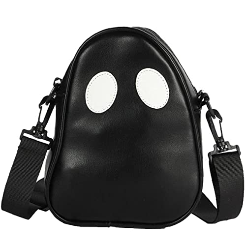 Ghost Crossbody Tasche Süße Halloween Ghost Umhängetasche Pu Leder Geldbeutel Paare Satchel Handtasche von Danlai