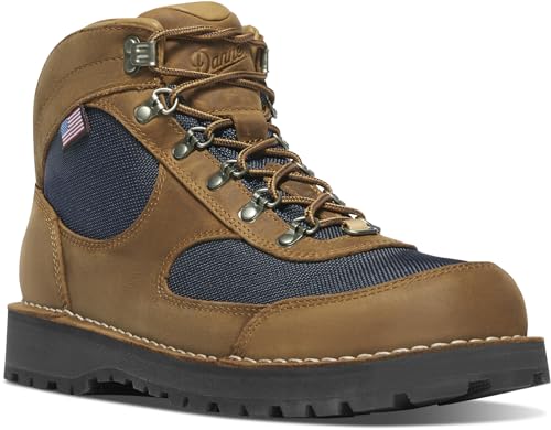 Danner Herren Cascade Crest Gore-Tex Wanderstiefel, 12,7 cm, Grizzly Brown/Ursa Blue, 11.5 Wide von Danner