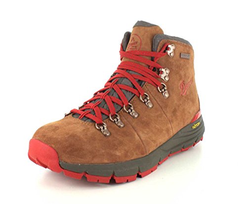 Danner Herren Mountain 600 11,4 cm Wanderstiefel, Braun/Rot-Wildleder, 44.5 EU von Danner