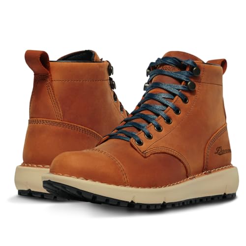 Danner Logger 917 wasserdichte Wanderstiefel für Herren, Vollnarbenleder mit atmungsaktivem Gore-Tex, Vibram SPE-Zwischensohle und 917 Traktions-Laufsohle, Zehenkappe Sierra, Größe 45 von Danner