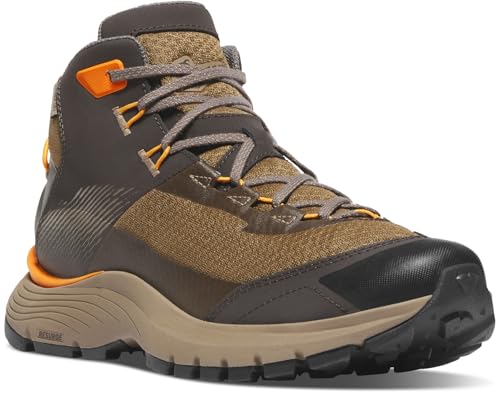 Danner Men's 65250 Trail Junction Mid Hiking Boot, Malt Brown/Poppy Orange - von Danner
