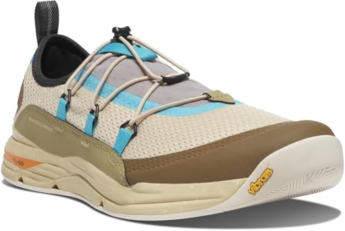 Danner Rivercomber 7.6 cm Herren Wanderstiefel - vielseitige Stiefel zum Wandern und Trekking - strapazierfähiges, leichtes Schuhwerk, Sand/Bluebird, 10.5 Wide von Danner