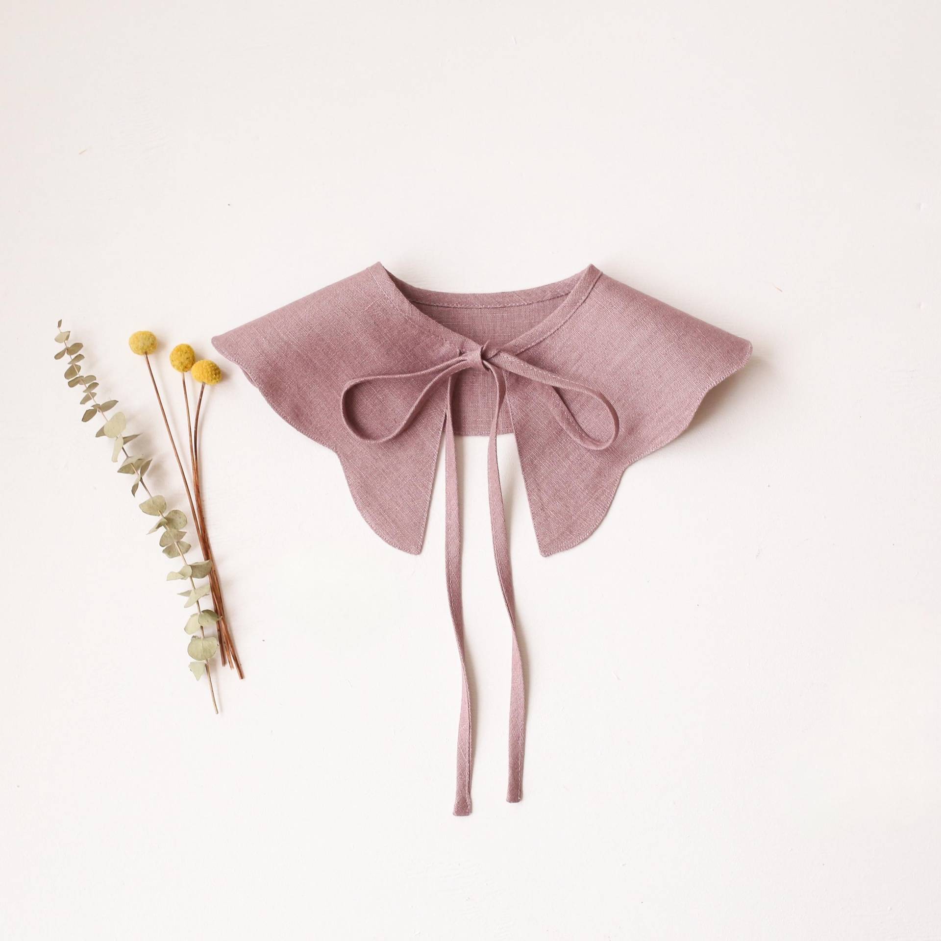 Leinenkragen, Abnehmbarer Kragen, Abnehmbarer Kragen Für Kleider & Tops von DannieandLilou