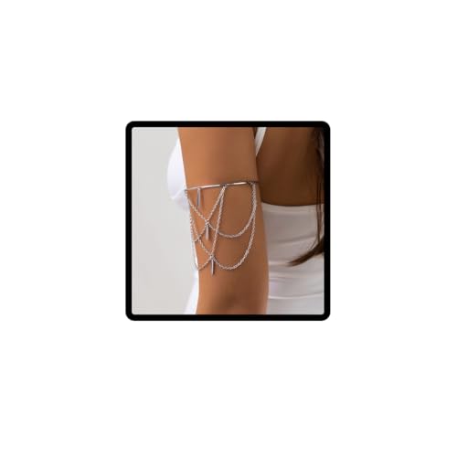Danshinbow Bar Arm Dübel Armband Ägyptischer Arm Cuff Layerd Arm Kette Arm Charm Armbänder für Frauen von Danshinbow