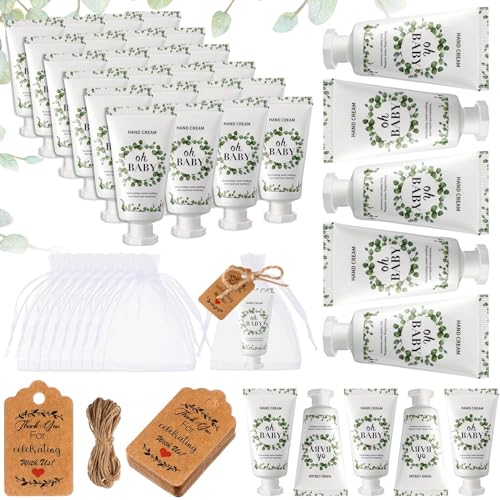 Dansib - 48 Sets Baby Shower Handcreme Gastgeschenke Weihnachten Handcreme Bulk Geschenk von Dansib