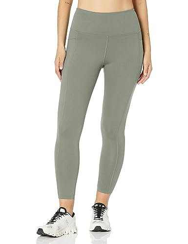 Danskin Damen High Rise Contour Bonded Ankle Leggings, Agave-Grün, Groß Danskin Damen High Rise Contour Bonded Ankle Leggings, Agave-Grün, Groß von Danskin