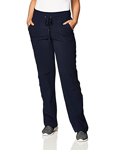 Danskin Damen Jeans (Gerades Bein) Hose, Midnight Navy (Marineblau), 2X von Danskin