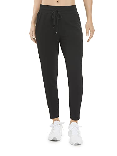 Danskin Damen Jogginghose mit weicher Haptik Trainingshose, Schwarzsalz, Groß von Danskin