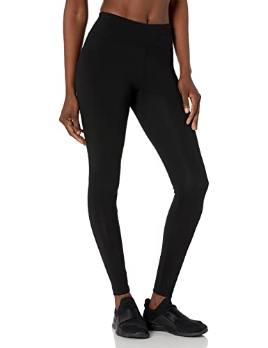 Danskin Damen Signature (Cintura Ancha) Yoga breiter Taille Leggings, Reichhaltiges Schwarz, M von Danskin