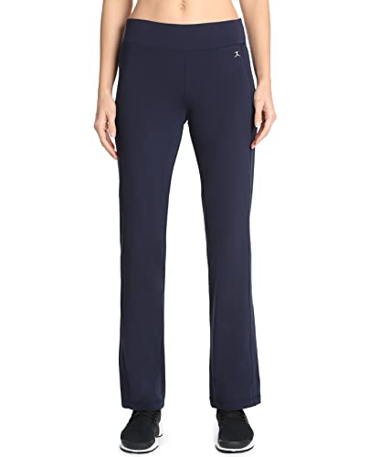 Danskin Damen Yoga Pant 裤요가 바지瑜伽褲calça De Iogaبنطلون يوغاמכנסי יוגהyogahose Hose, Midnight Navy (Marineblau), Groß von Danskin