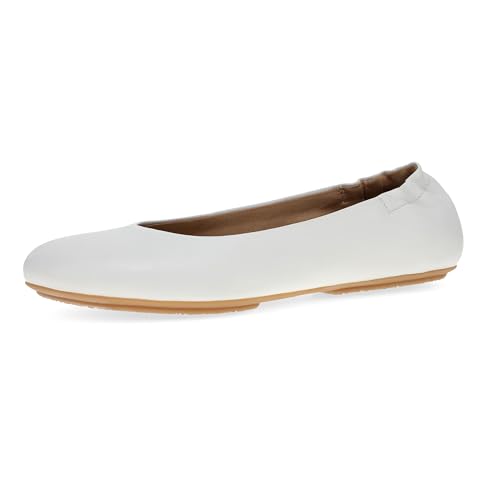 Dansko Mollie Ballerinas zum Hineinschlüpfen für Damen – integrierter Keilabsatz mit Fußgewölbeunterstützung – vielseitiges lässiges bis elegantes Schuhwerk – leichte Gummi-Außensohle, Weiss/opulenter Dansko Mollie Ballerinas zum Hineinschlüpfen für Damen – integrierter Keilabsatz mit Fußgewölbeunterstützung – vielseitiges lässiges bis elegantes Schuhwerk – leichte Gummi-Außensohle, Weiss/opulenter von Dansko