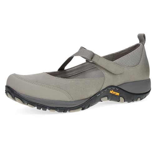 Dansko Primrose Wasserdichte Outdoor-Sneaker Mary Jane für Damen – Bequeme, atmungsaktive Wanderschuhe mit Fußgewölbeunterstützung – rutschfeste Gummi-Außensohle, Taupe, 11.5-12 von Dansko