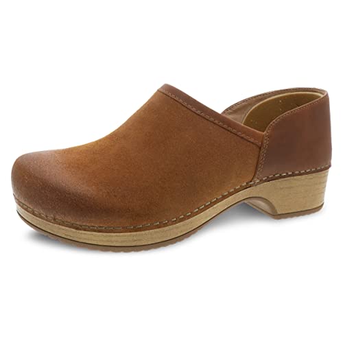 Dansko Women's Brenna Tan Slip-On Clog 5.5-6 M US von Dansko