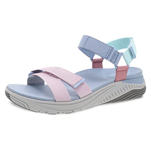Dansko Women's Racquel Sky Multi Sport Sandals 7.5-8 M US - added support and comfort von Dansko