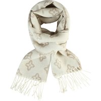 Dante Gemusterter Schal aus einem Wolle-Kaschmir-Mix in 0 von Dante