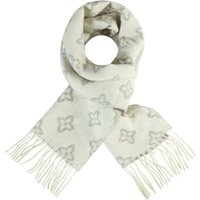 Dante Gemusterter Schal aus einem Wolle-Kaschmir-Mix in 0 von Dante