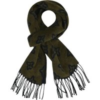 Dante Gemusterter Schal aus einem Wolle-Kaschmir-Mix in 0 von Dante