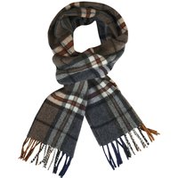 Dante Kaschmirschal mit Karomuster und Fransen in 0 von Dante