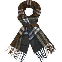 Dante Kaschmirschal mit Karomuster und Fransen in 0 von Dante